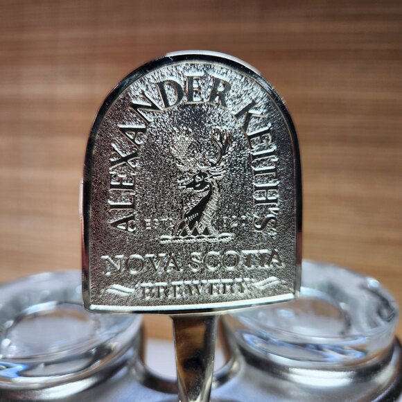 Alexander Keith's Beer Glasses and Stand Set 4 Glasses India Pale Ale - Picture 3 of 16